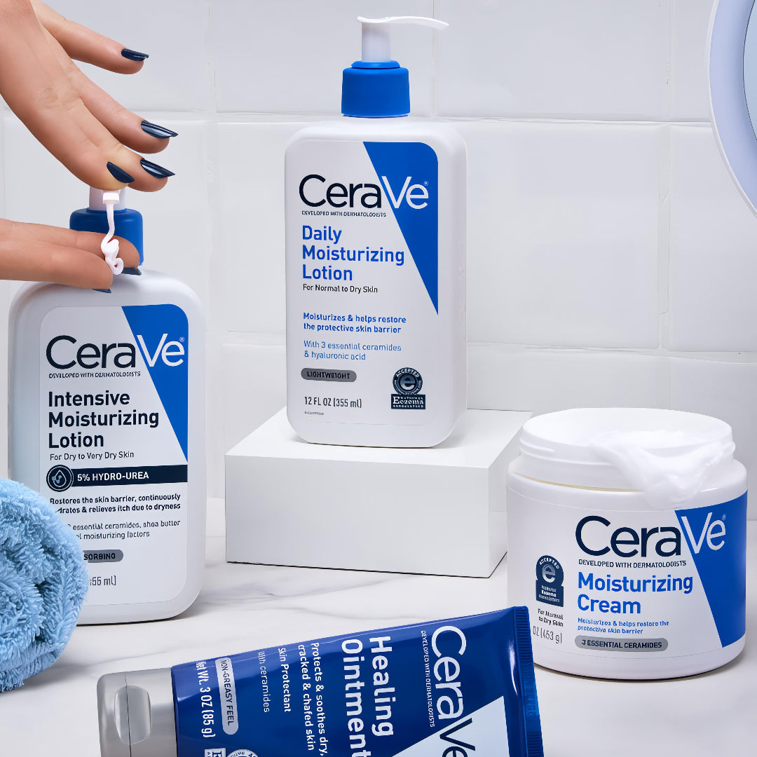 CeraVe Skincare Essentials – Cleansers & Moisturizers