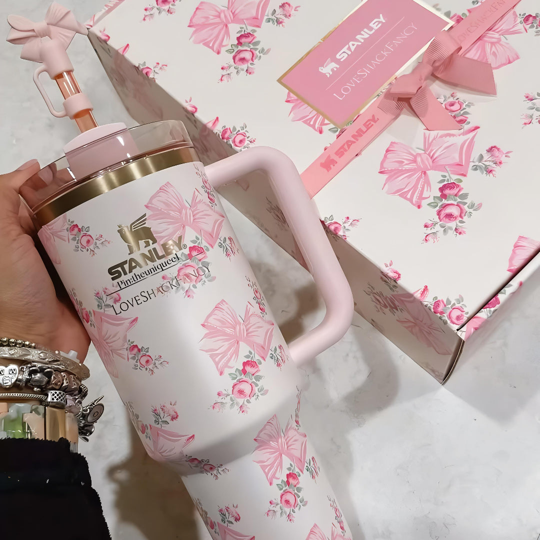 The Stanley x LoveShackFancy™ Quencher Tumbler