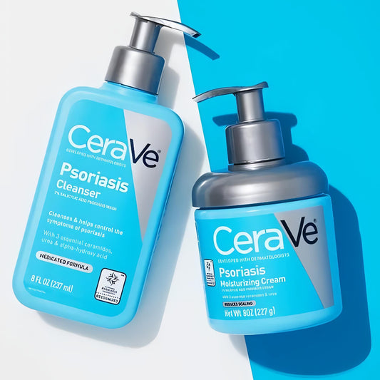 CeraVe Psoriasis Cleanser – Soothing Exfoliating Wash